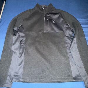 Spyder - MENS BANDIT HALF ZIP FLEECE JACKET - BLACK